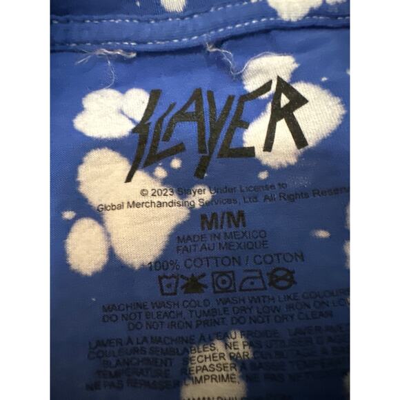 Slayer Graphic Print Tee Shirt Size Medium New without tags - Picture 4 of 4